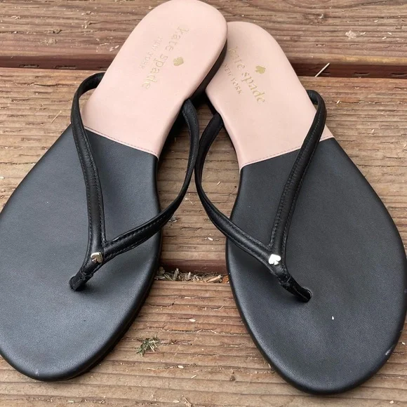 Kate Spade Flip Flop Sandal Flat Cabana Shoe Size 6 - Picture 3 of 11